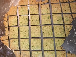 baked crackers